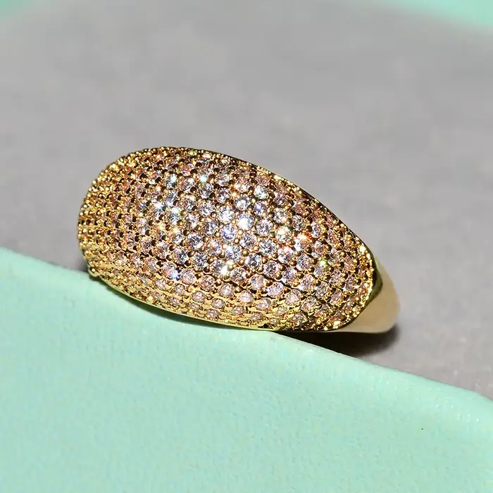 Bagues en or 18 carats pour femmes