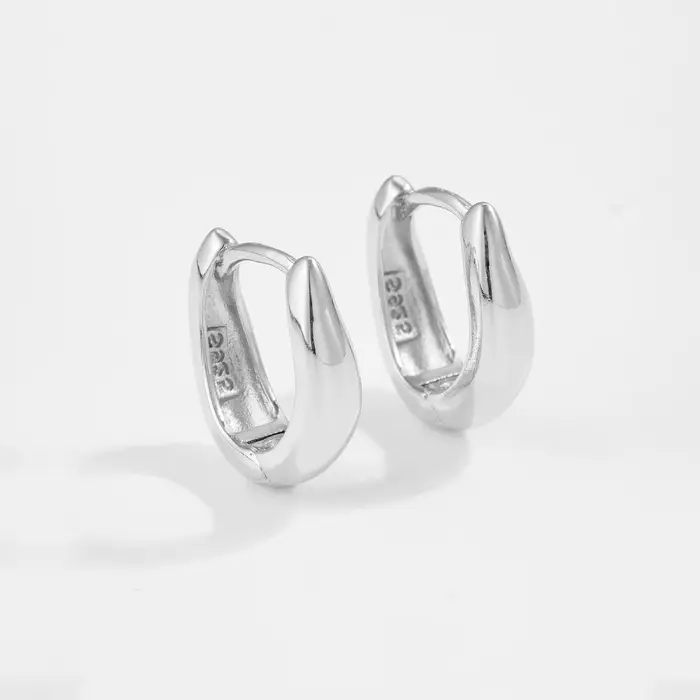 DPLAOPA – boucles d'oreilles en argent Sterling 925, cerceaux unis, Piercing, luxe, Rock Punk, bijou