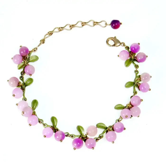 Bracelet de perles tissées à la main de Style français rétro pour femmes