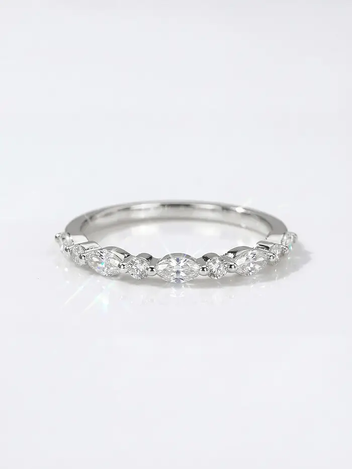 Bague élégante en argent Sterling 925 pour femmes