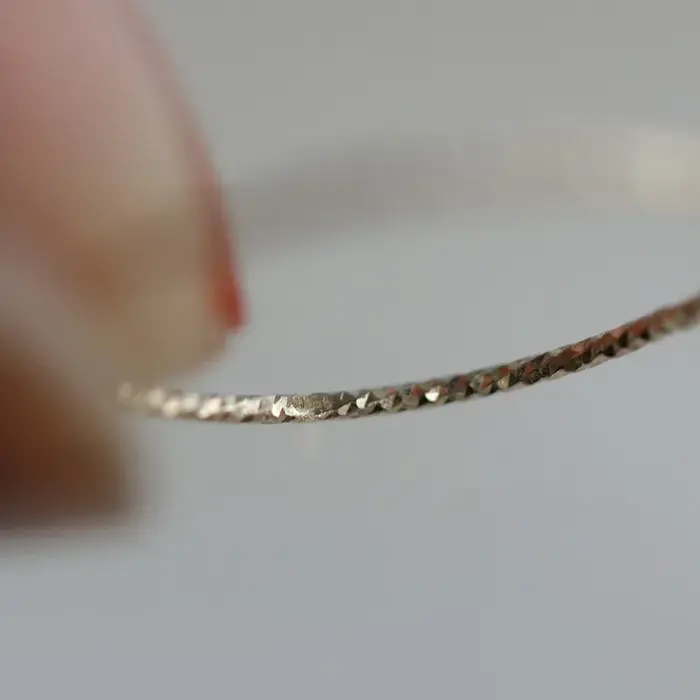 Monkton – bague fine minimaliste plaquée argent 925 et or 14 carats pour femmes