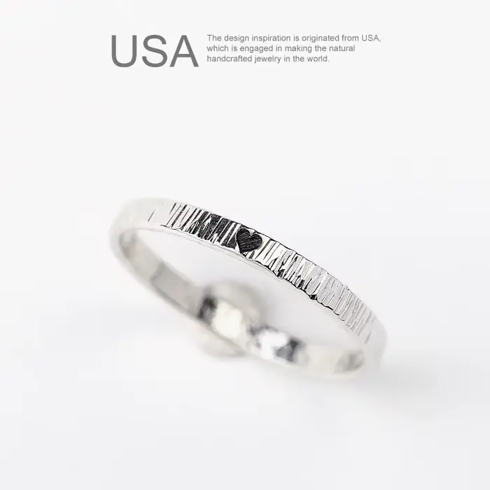 Bague personnalisée en argent 925, bague personnalisée remplie d'or 14 carats, bijoux martelés faits