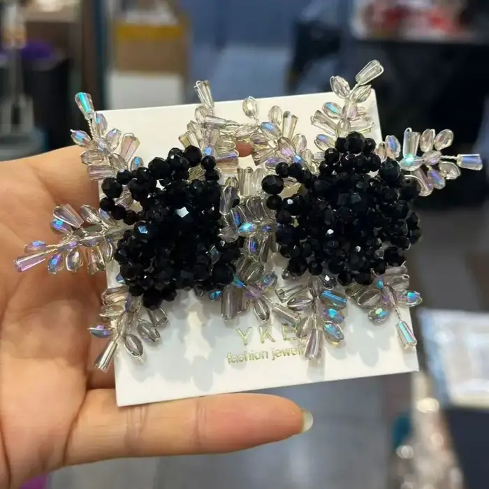 Boucles d'oreilles élégantes pour mariée