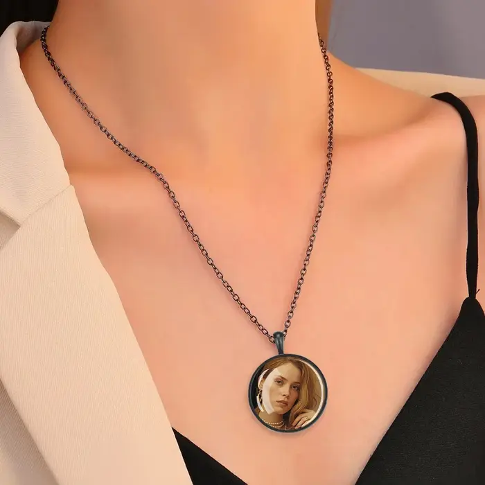 Collier Photo personnalisé