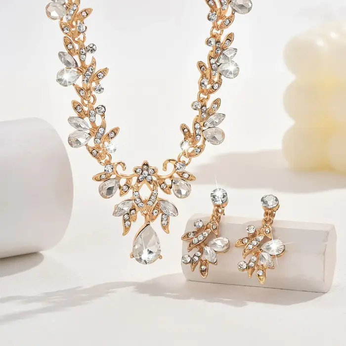 3 pièces nouveaux ensembles de collier de mode pour les femmes