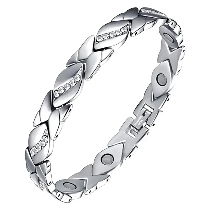 Bracelet magnétique arthly oto Instituts pour femme, bracelet de thérapie, bijoux joncs