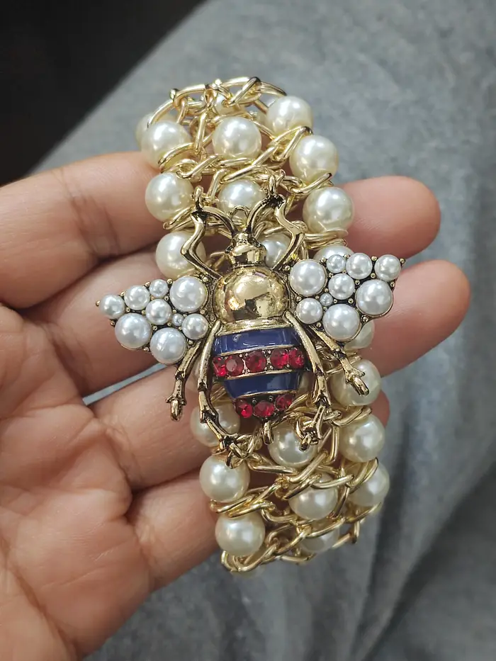 Bracelet de perles de Lion Vintage, bijoux pour femmes