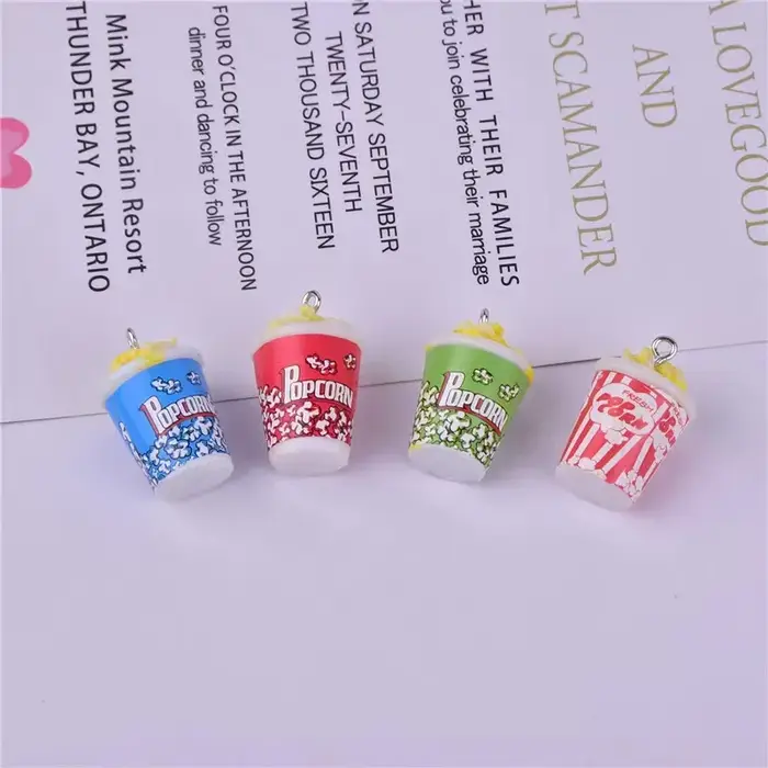 Boucles d'oreilles en résine pour femmes et enfants