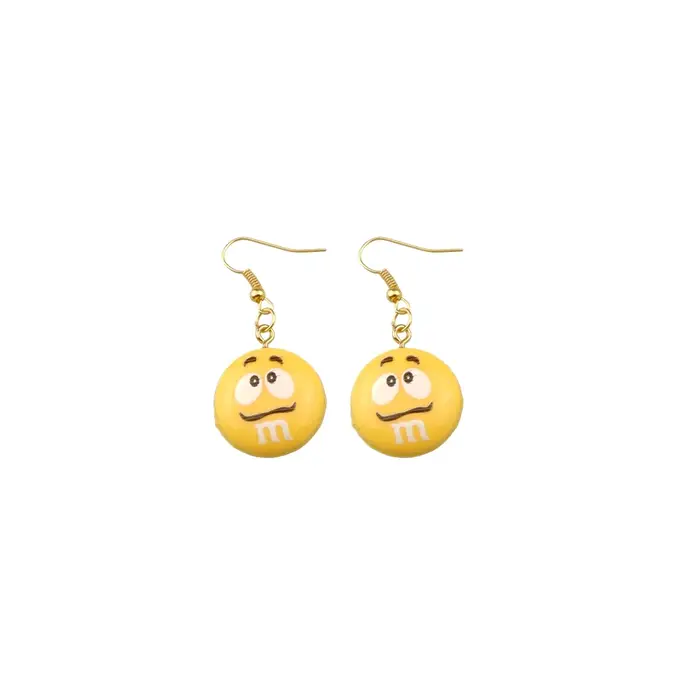 Boucles d'oreilles pendantes en résine pour femmes et enfants