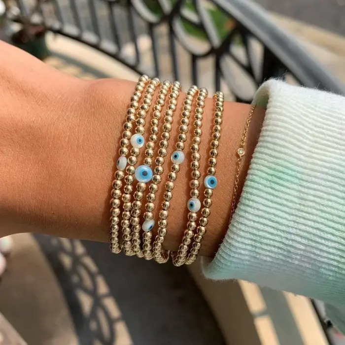 Vlen Bracelet mauvais œil pour femmes