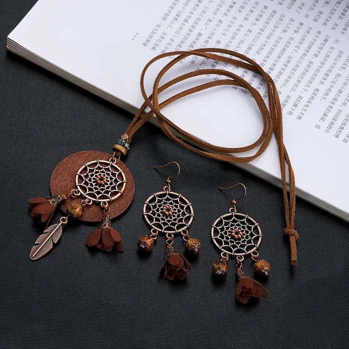Ensemble de collier pendentif ReplCatcher pour femme