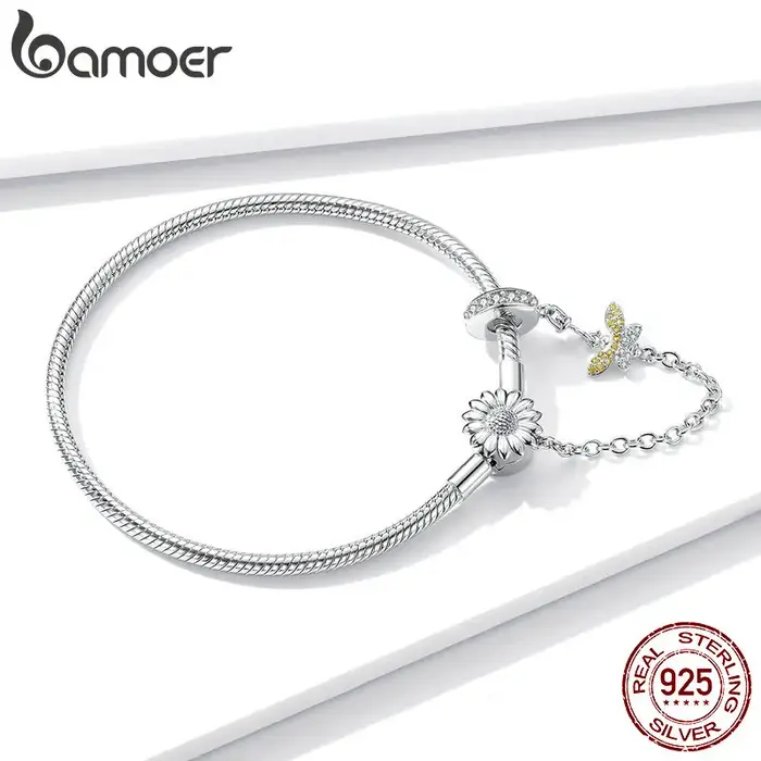 Bracelet serpent en argent sterling 925 avec zirconium blanc pour femmes occasions spéciales cadeaux d'anniversaire mariage party engagement